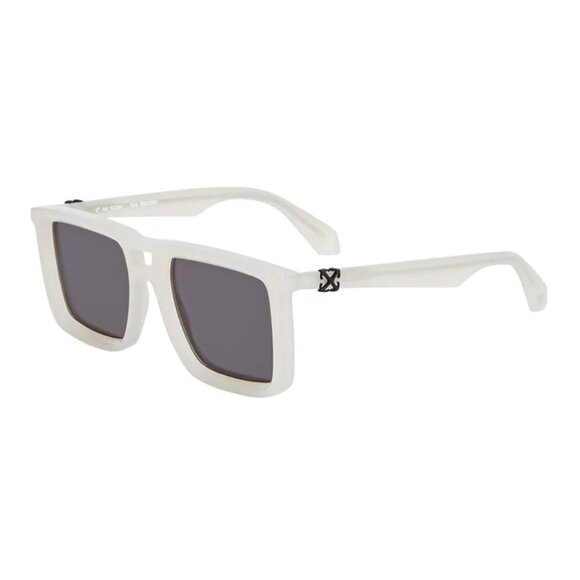 NEW OFF-WHITE SUNGLASSES BEIGE UNISEX EYEWEAR OFF-WHITE OERI13W STRATFORD 6107